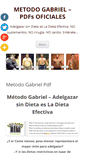 Mobile Screenshot of metodogabrielpdf.com