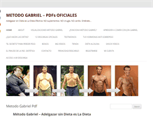 Tablet Screenshot of metodogabrielpdf.com